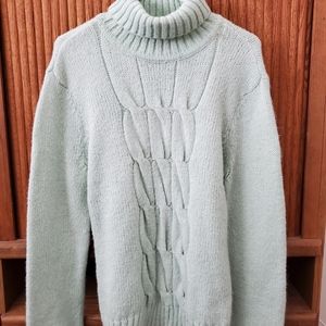 New York & Company mint green sweater
